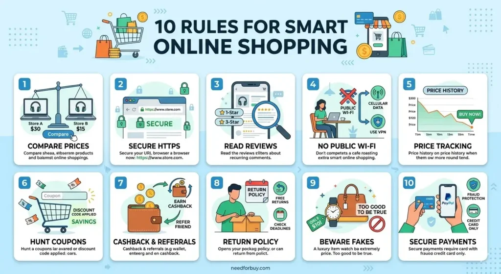 10 Rules for Smart Online Shopping