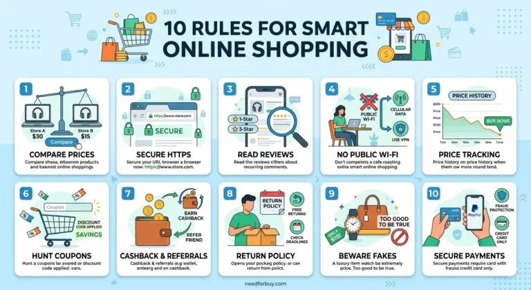10 Rules for Smart Online Shopping